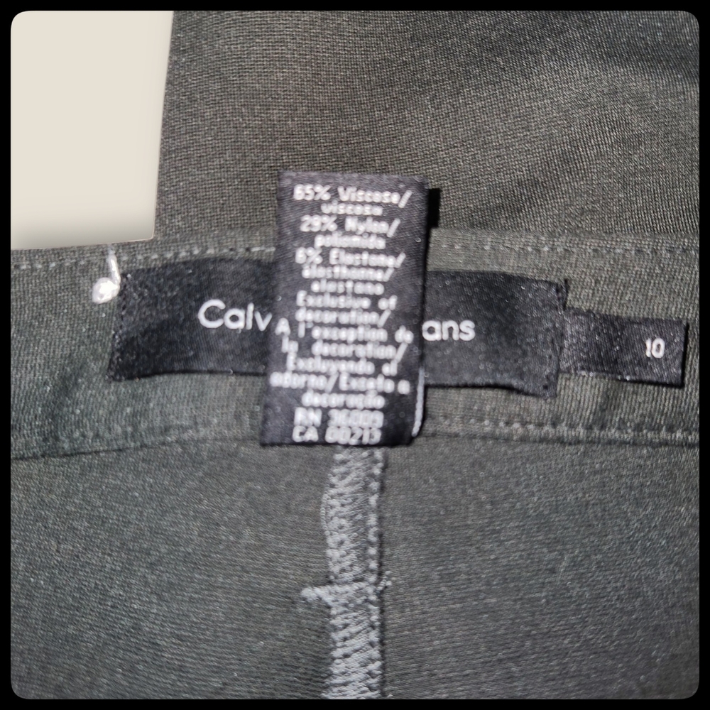 Calvin Klein Jeans Green Skinny Jeans, 10 - Picture 9 of 9